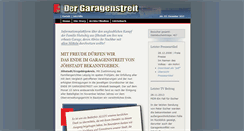 Desktop Screenshot of garagenstreit.de